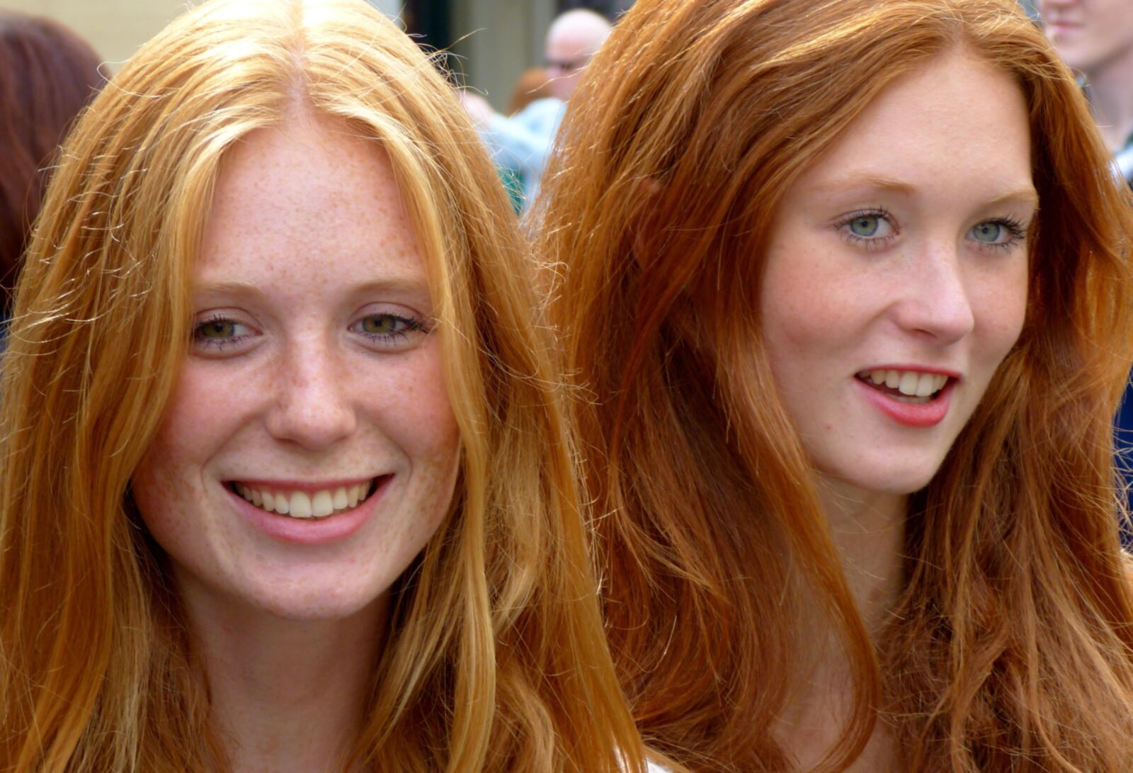 Visages de mon obsession rousse