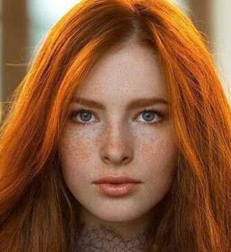Visages de mon obsession rousse