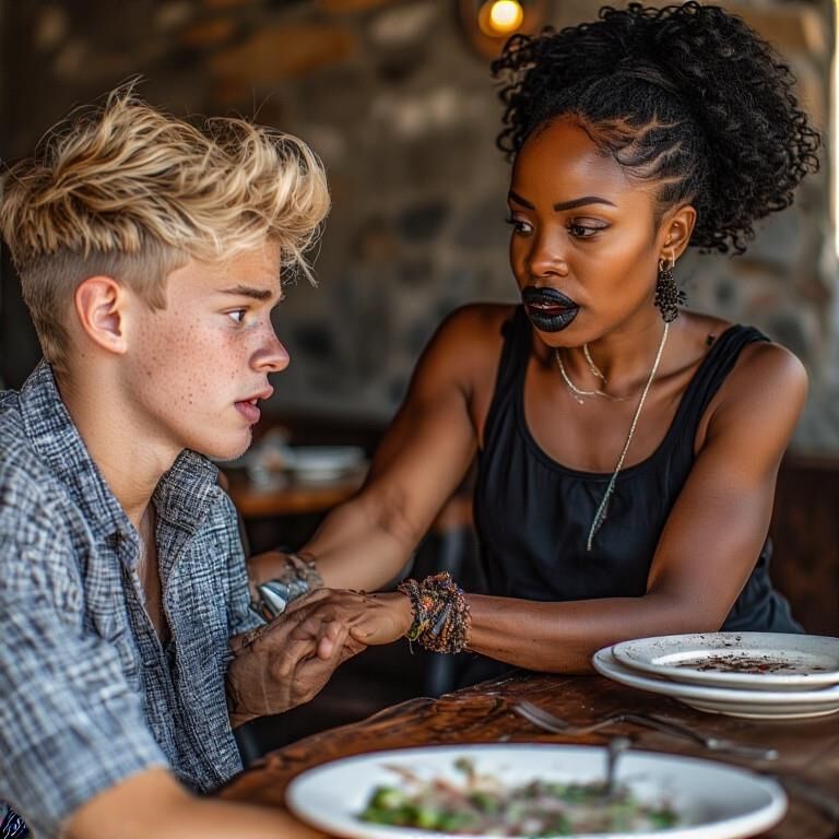 Pep Talk cuando se corregga verbalmente por una diosa negra