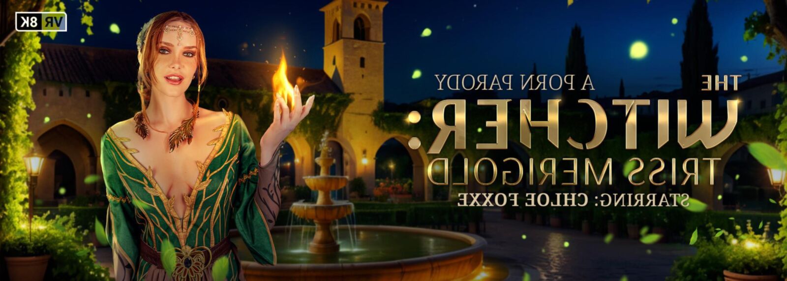 Chloé Foxxe yo the witcher, Triss Merigold une parodie porno