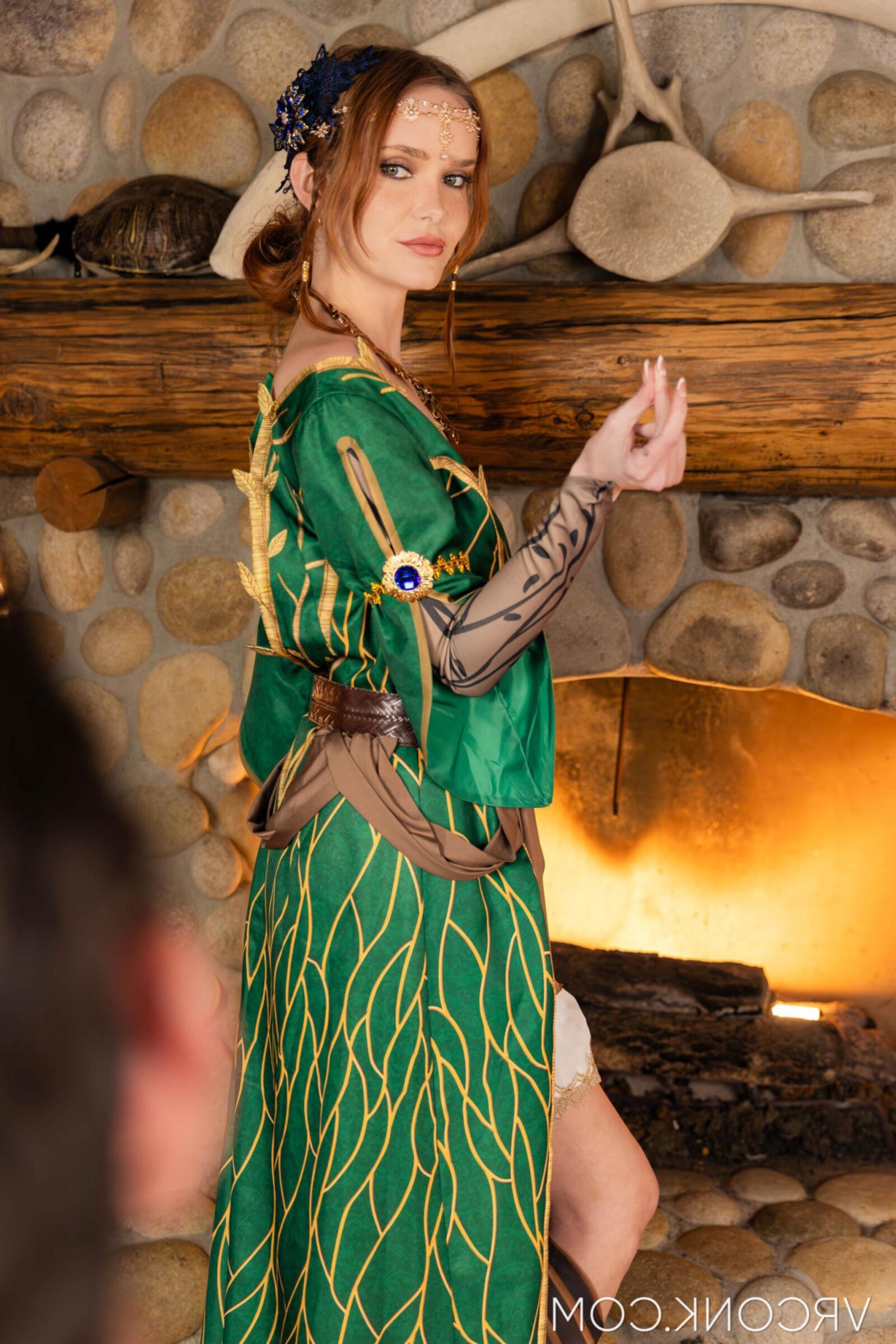 Chloé Foxxe yo the witcher, Triss Merigold une parodie porno