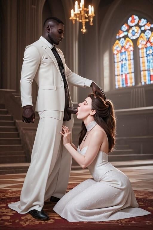 AI generadas novias interraciales