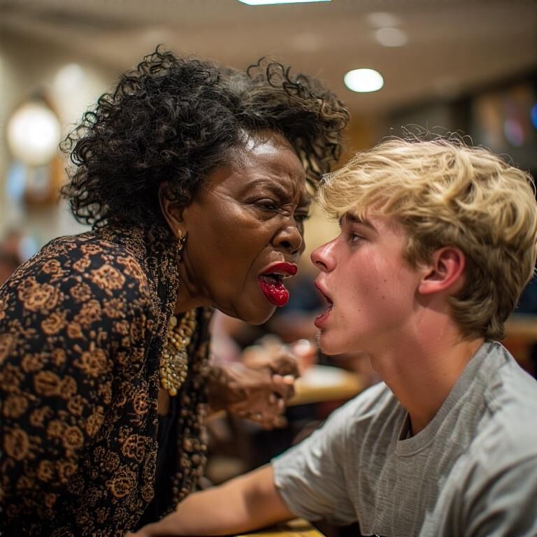 Pep Talk cuando se corregga verbalmente por una diosa negra