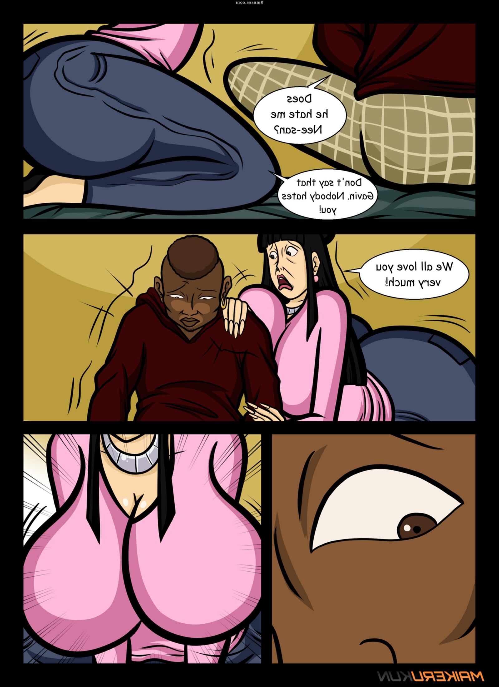 Comix interracial