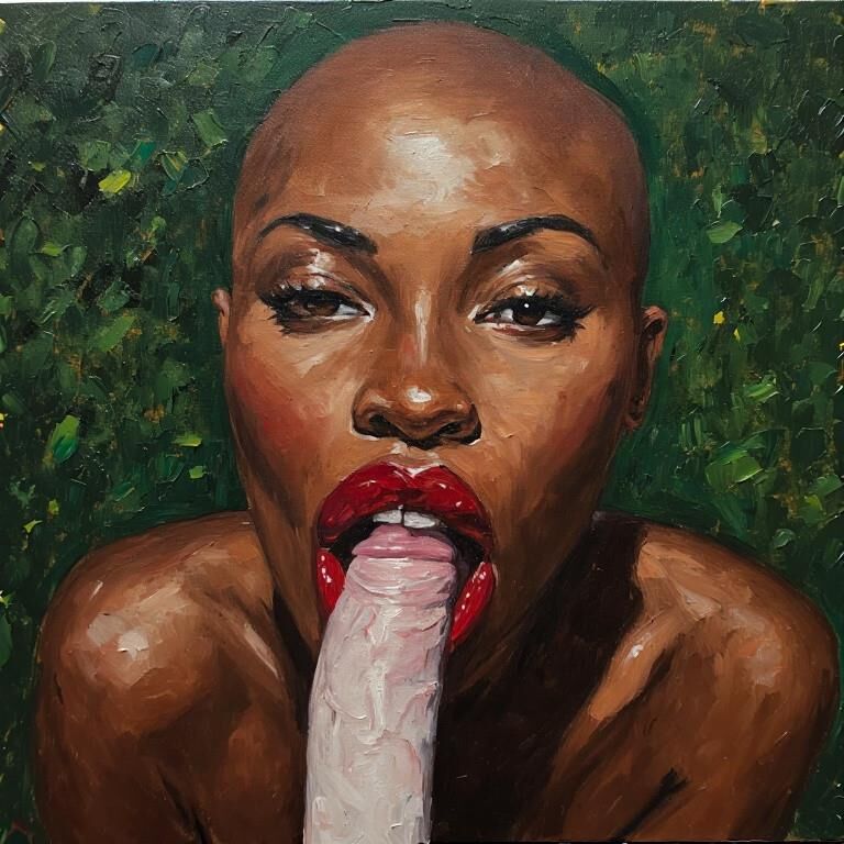 A arte do passado vai interracial