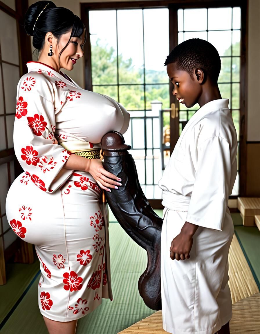 Japanische Milfs lieben junge BBC (KI gemacht)