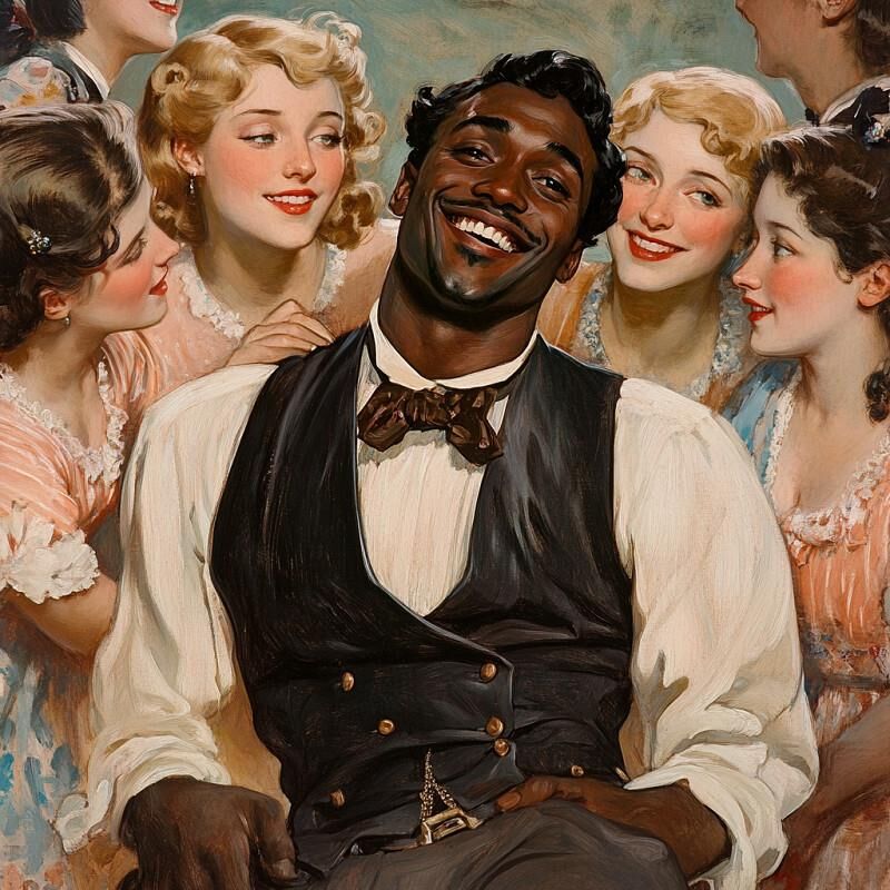 Superioridade masculina negra na história
