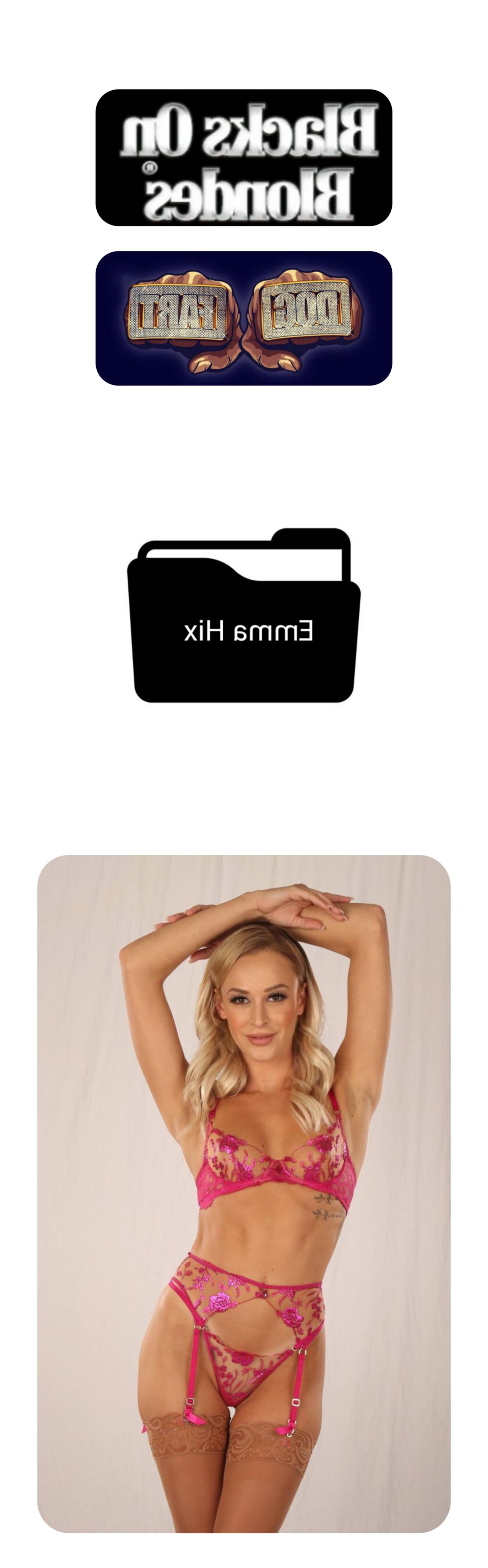 ブロンドのemma hix_blacks
