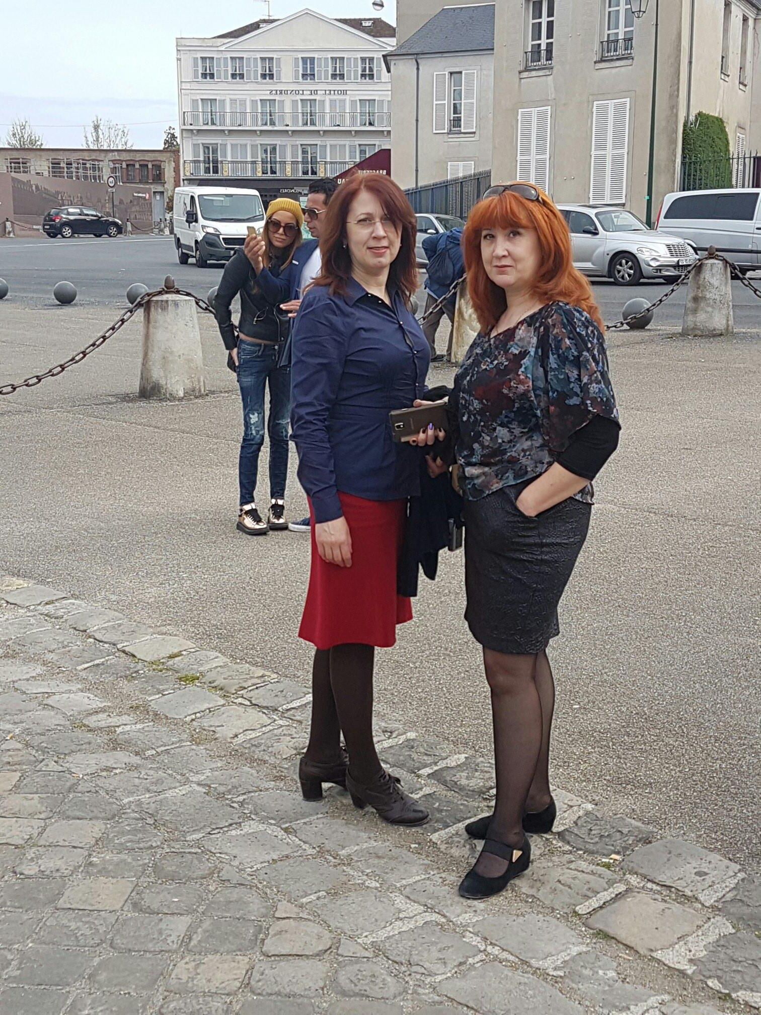 Redhead mature Tatiana from France