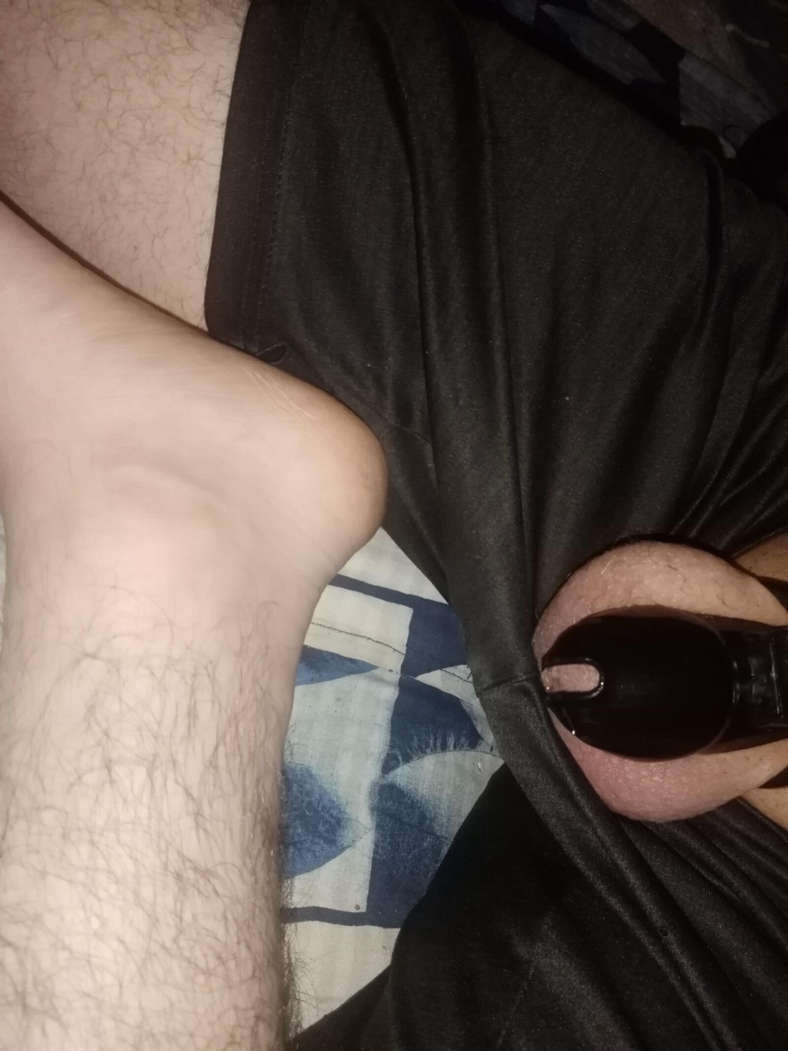 Greg In Chastity And Shorts Smooth Shoots!