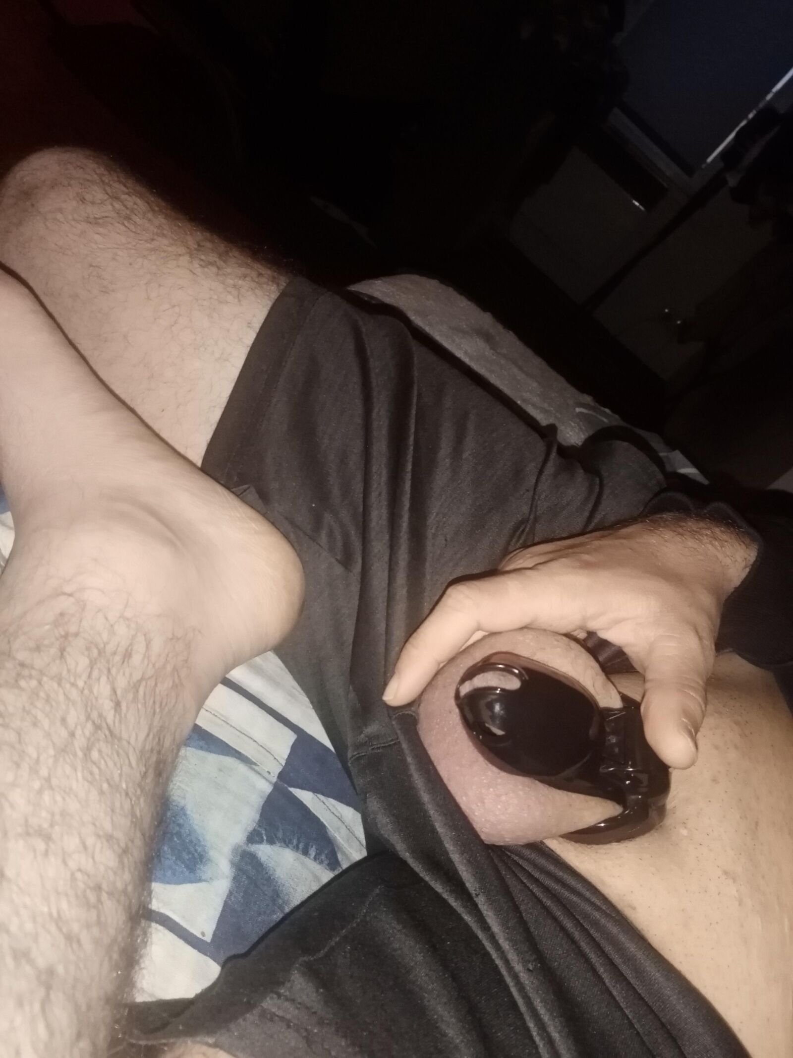 Greg In Chastity And Shorts Smooth Shoots!