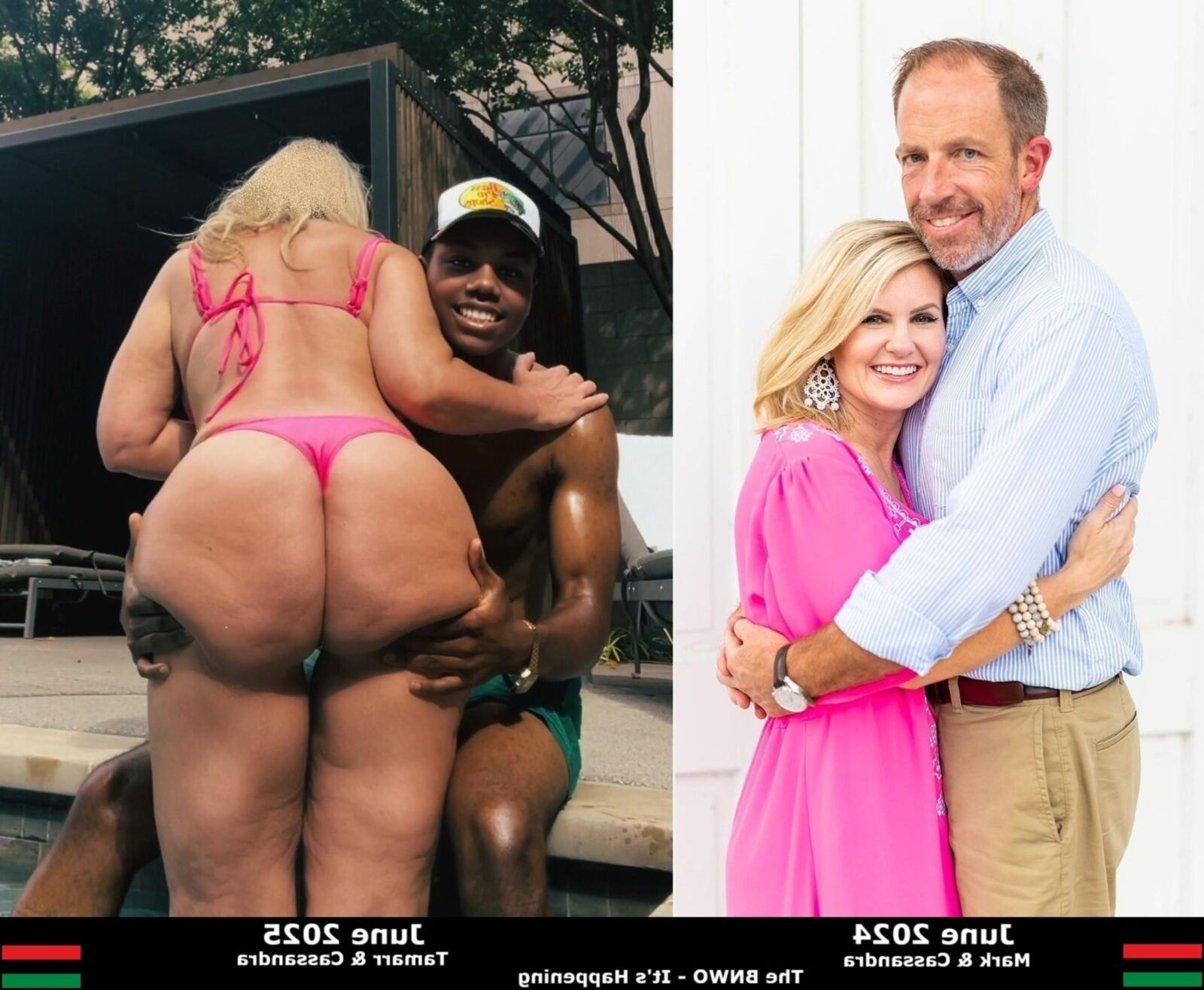 私の異人種間のbnwo cuckoldキャップ