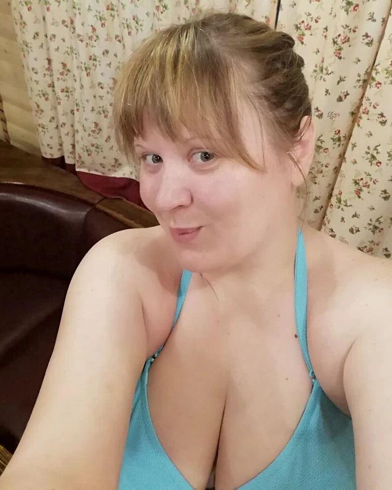 Russian woman in bikini 