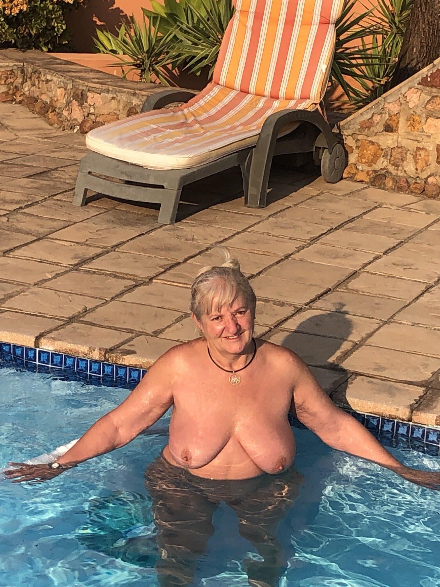 South African nudist granny