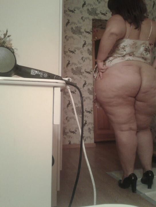 BBW Russian Olga from Lipetsk and her amazing ass