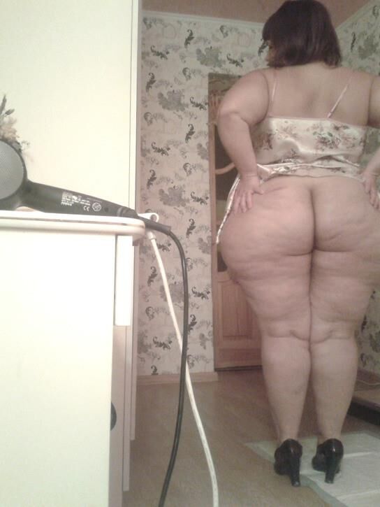 BBW Russian Olga from Lipetsk and her amazing ass
