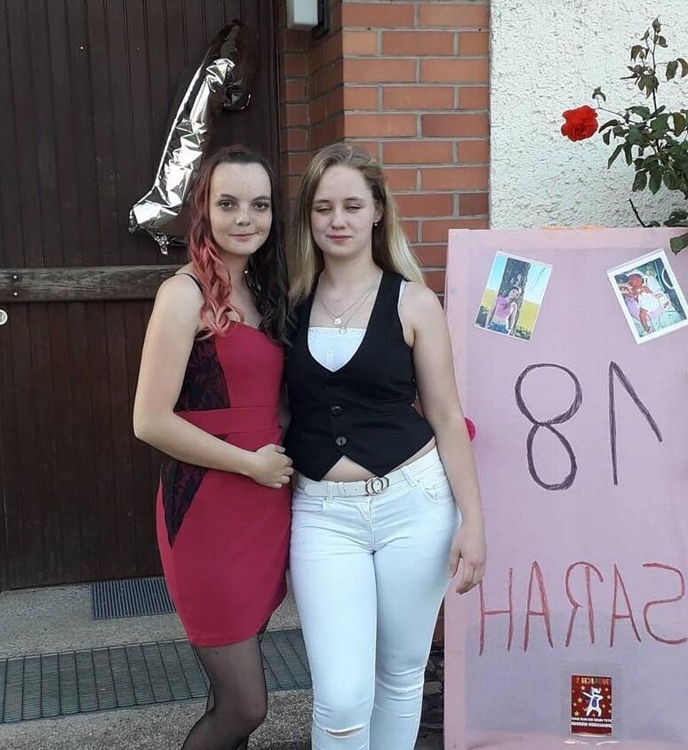 German Slut Teen Sarah