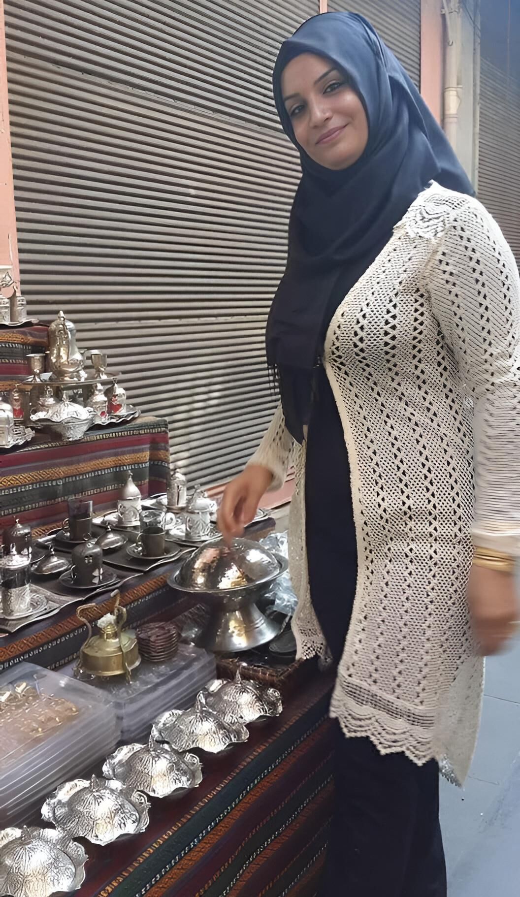 VINTAGE TURKISH HIJAB SEXSI PHOTO 