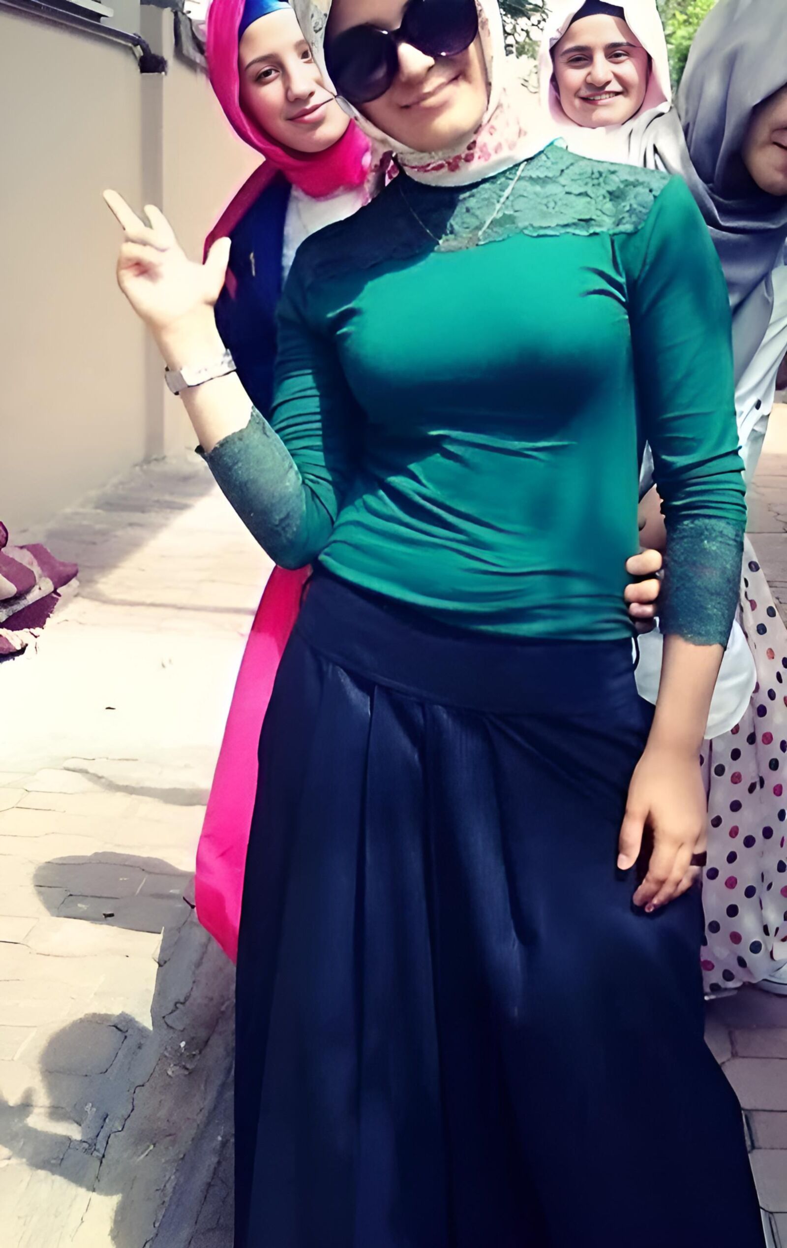 VINTAGE TURKISH HIJAB SEXSI PHOTO 