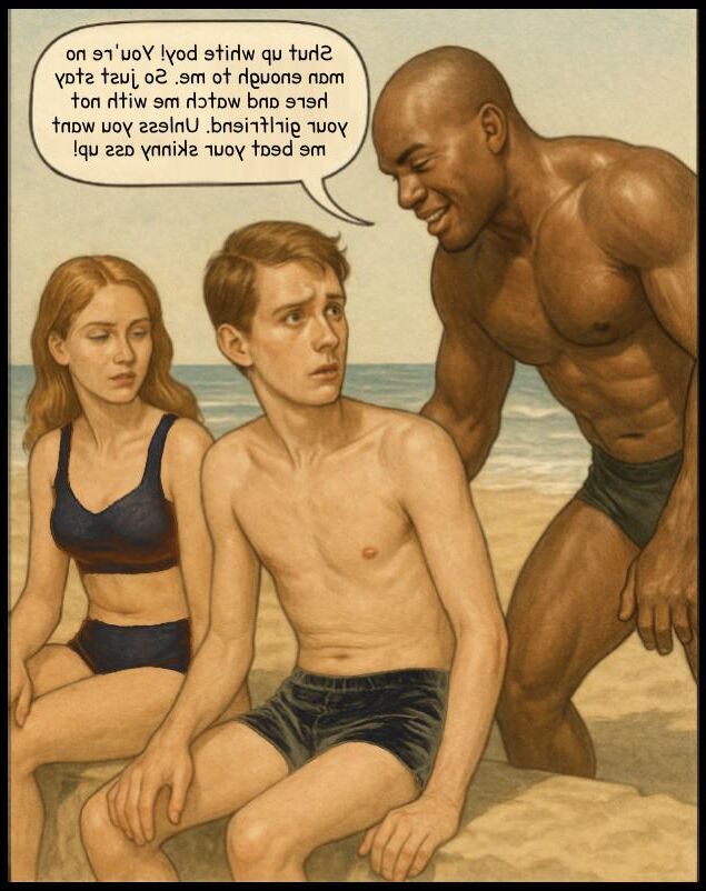 The insult that made that man into a woman (C. Atlas TG parody)