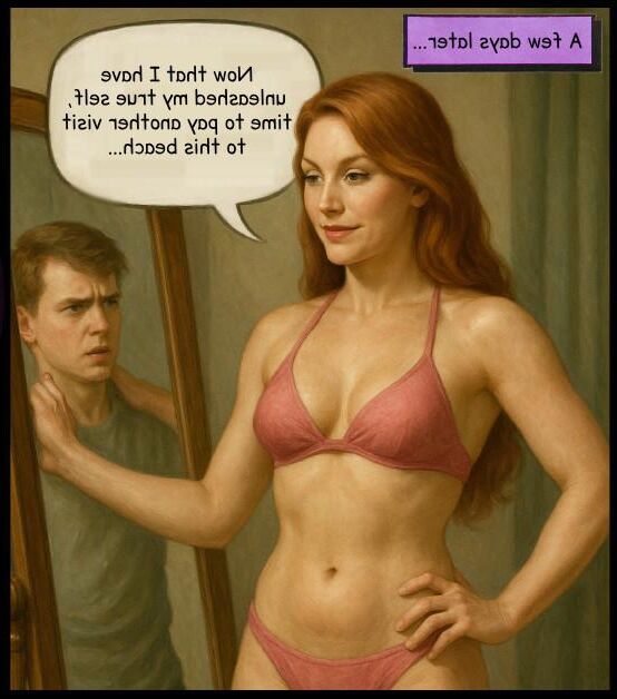 The insult that made that man into a woman (C. Atlas TG parody)