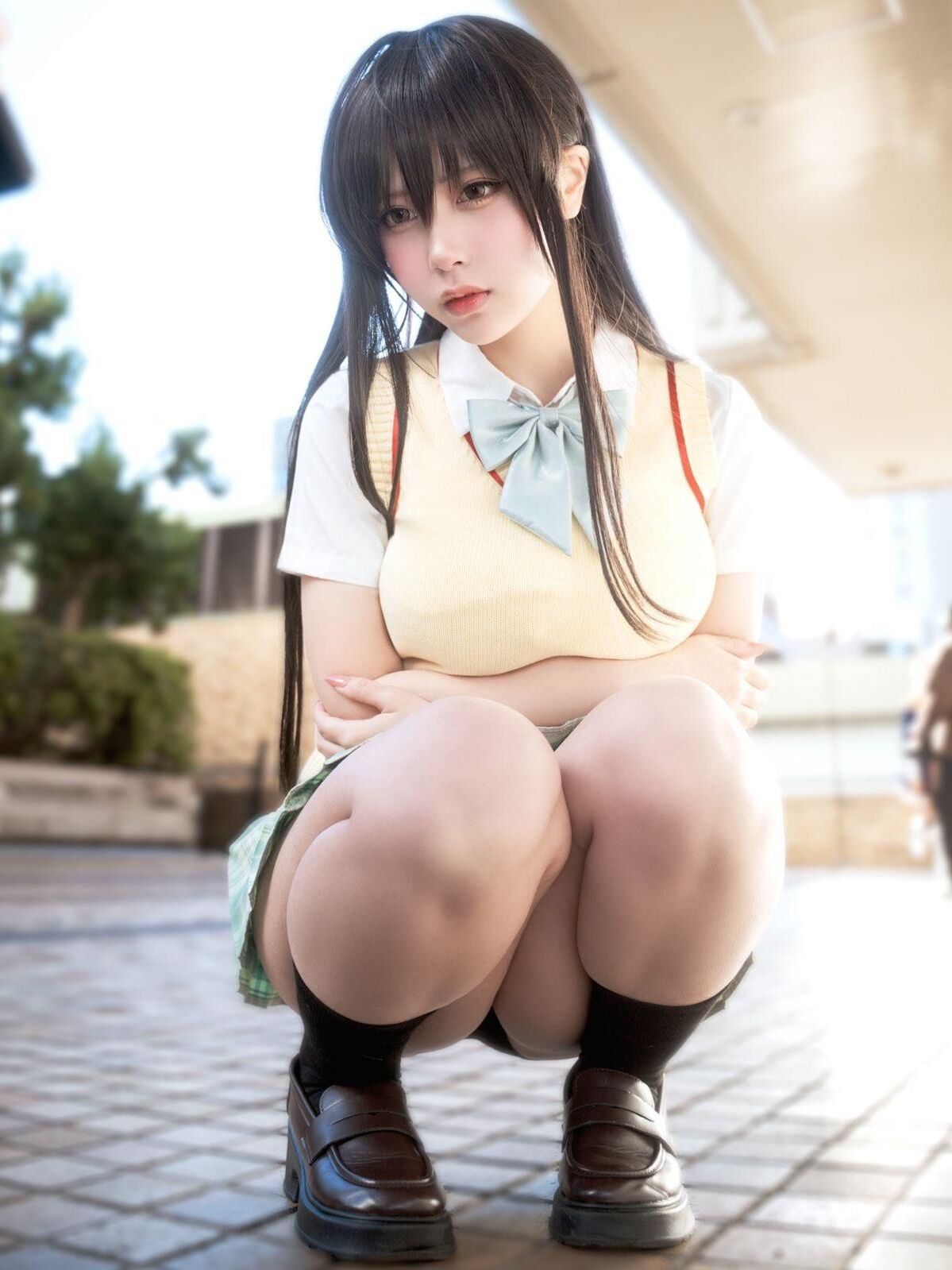 なしヌード：日本人の女の子