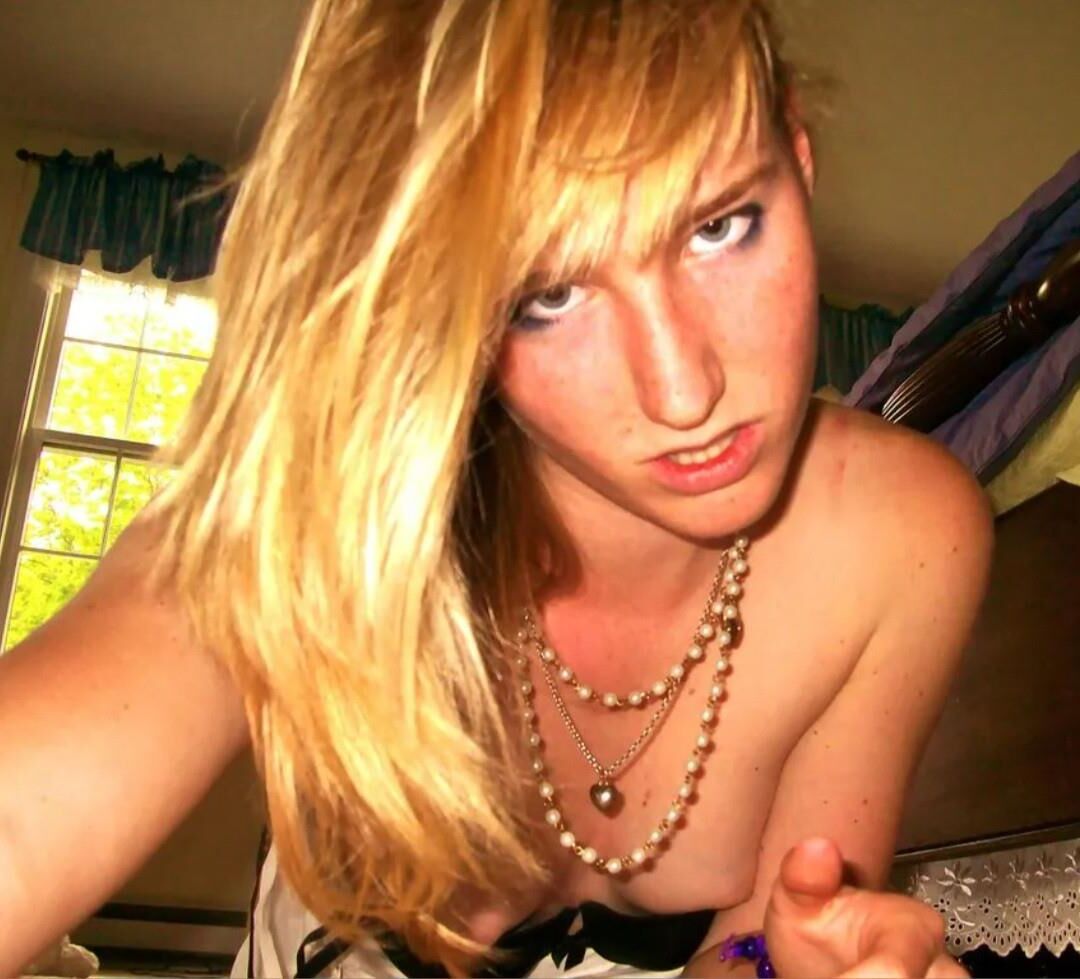 Youthful Blonde American Wife