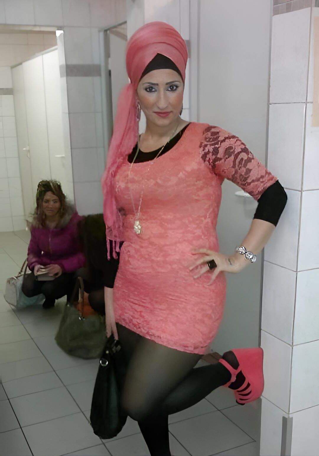 ヴィンテージトルコのヒジャーブSexsi写真