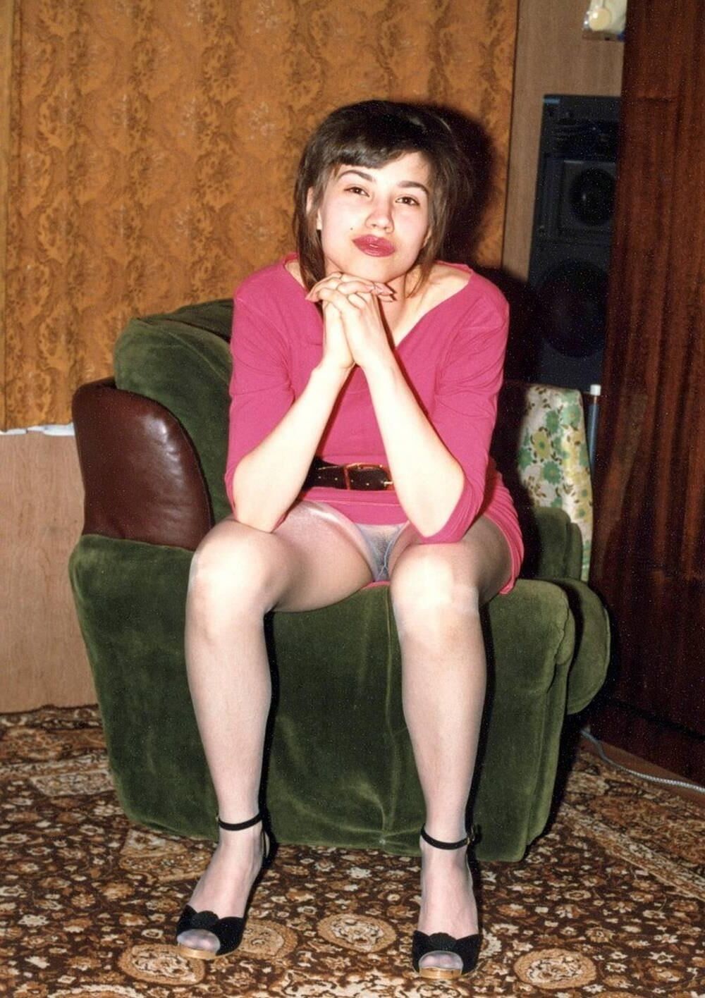 Sexy russisches Mädchen in Strumpfhosen
