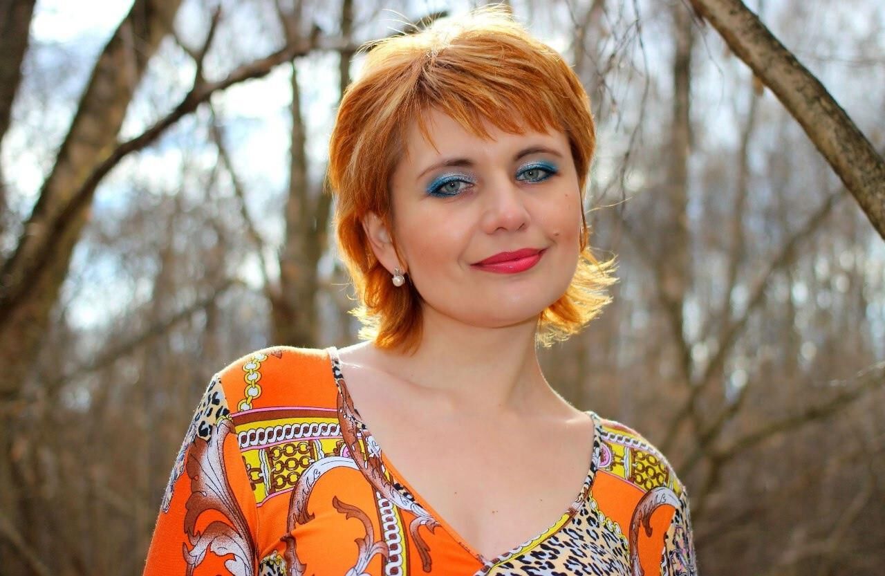 Redhead Aleksandra from Astana in Kazakhstan then and now