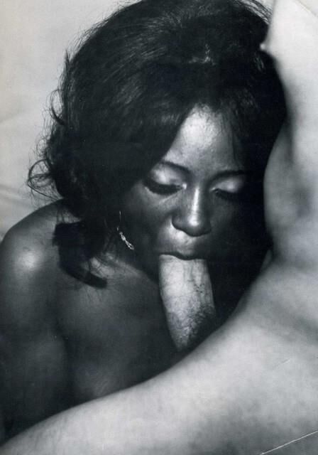 Vinage and retro black chicks white dicks