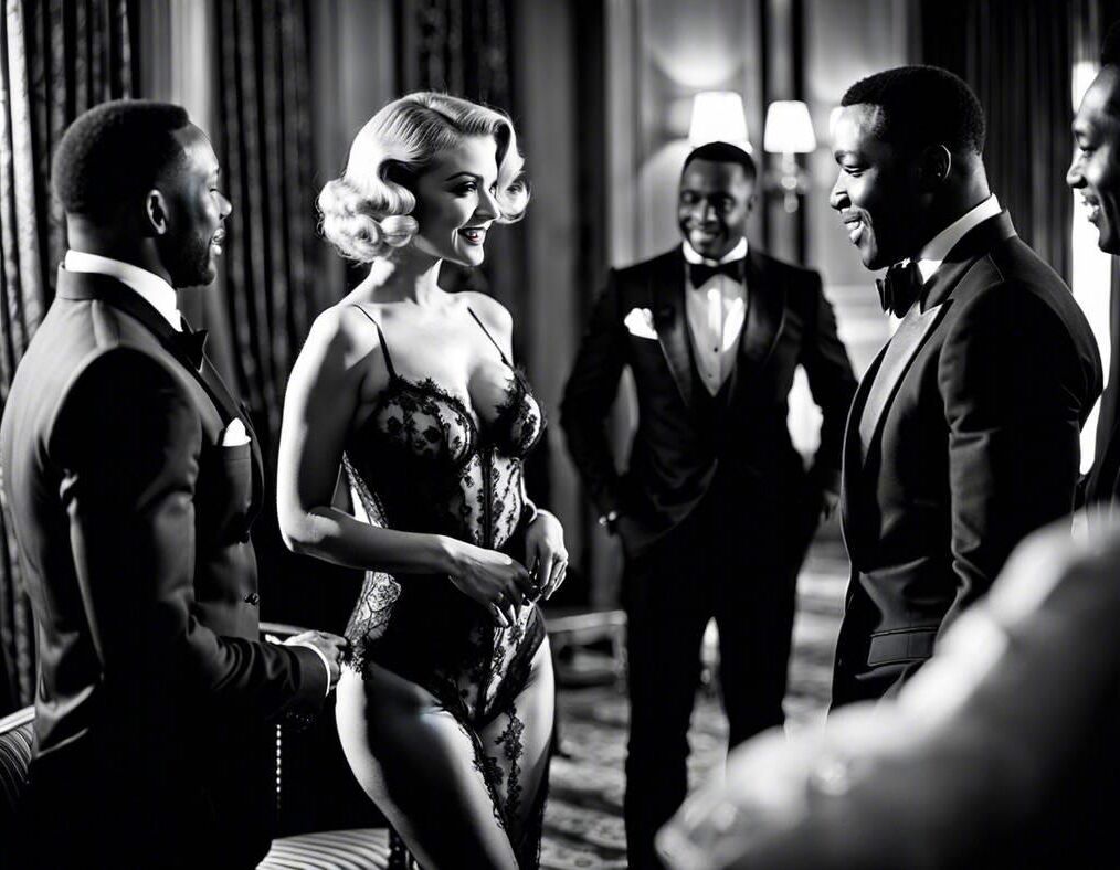 Interracial Ai Hotwife parties from the s