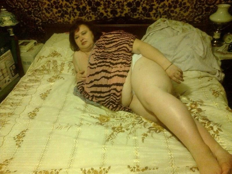 Elena real Russian mature whale from Achynsk