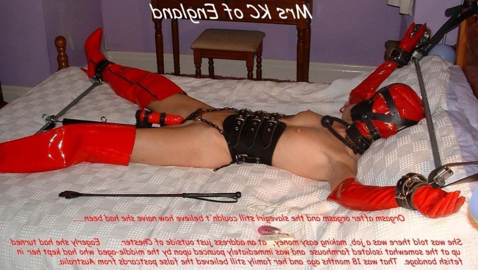 Mrs KC of England  Bondage Model