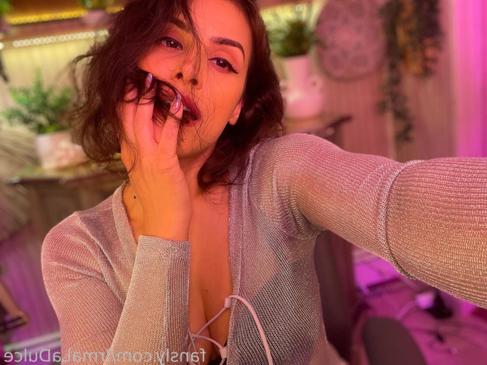 Irma La Dulce ASMRtist with fansly etc. Teasing Latina Pawg