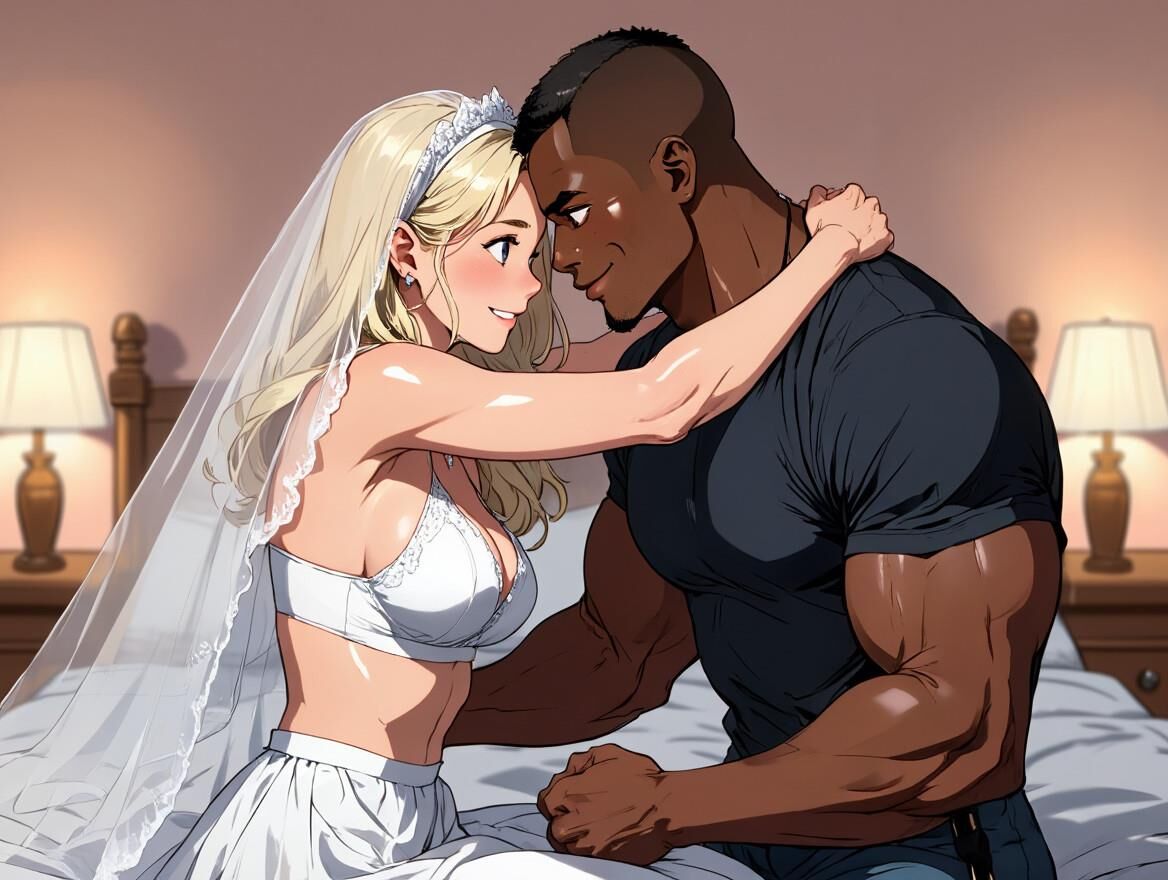 Sorry bro, looks like a Black man is taking your bride tonight