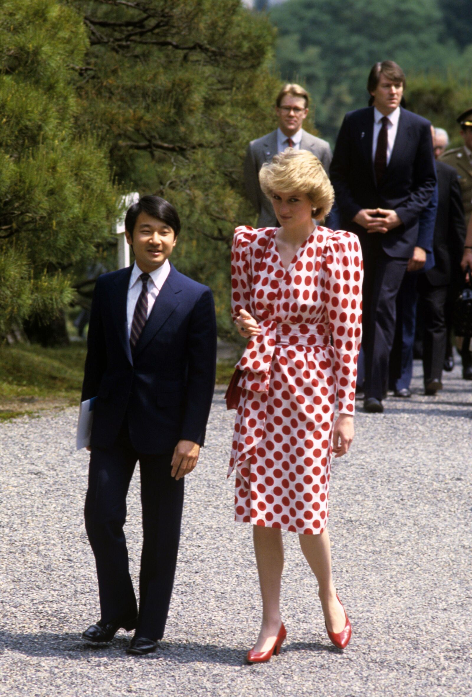 Royal Princess Diana and Naruito of Japan