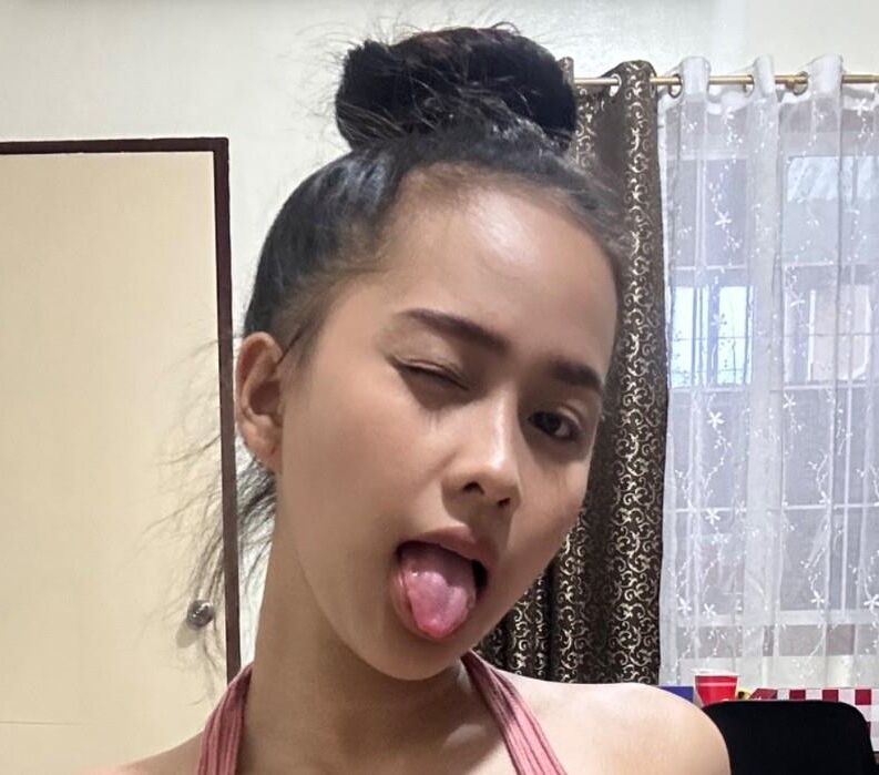 Asian Tongues Out