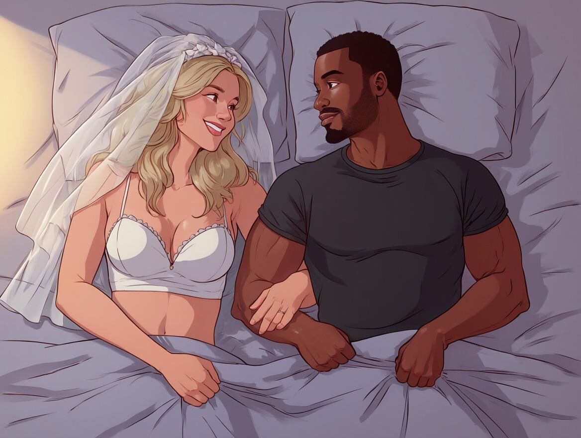 Sorry bro, looks like a Black man is taking your bride tonight