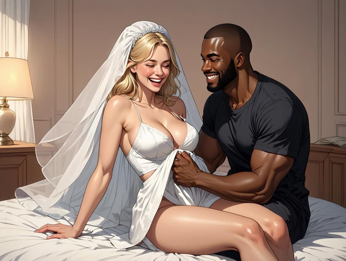 Sorry bro, looks like a Black man is taking your bride tonight