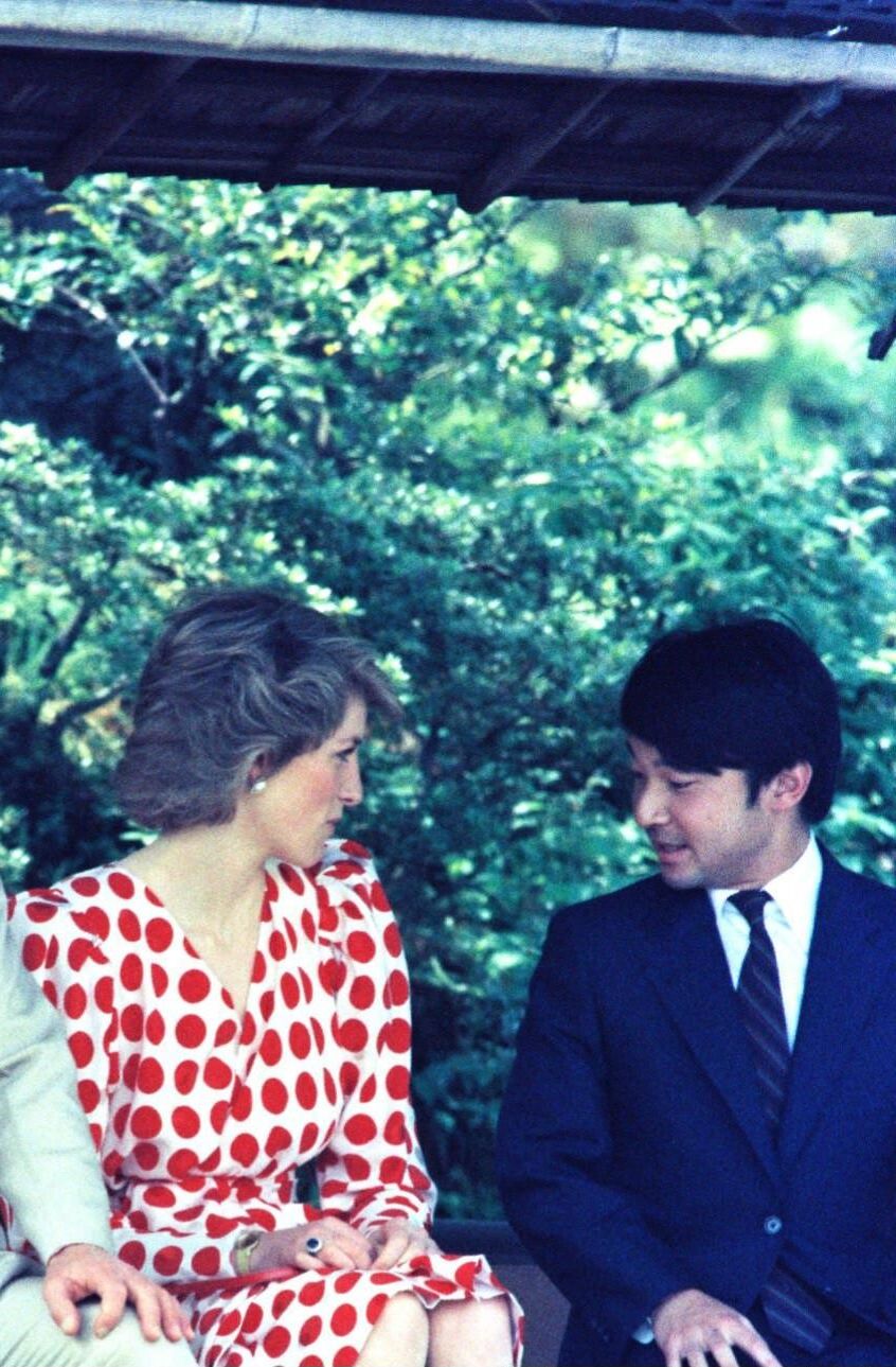 Royal Princess Diana and Naruito of Japan