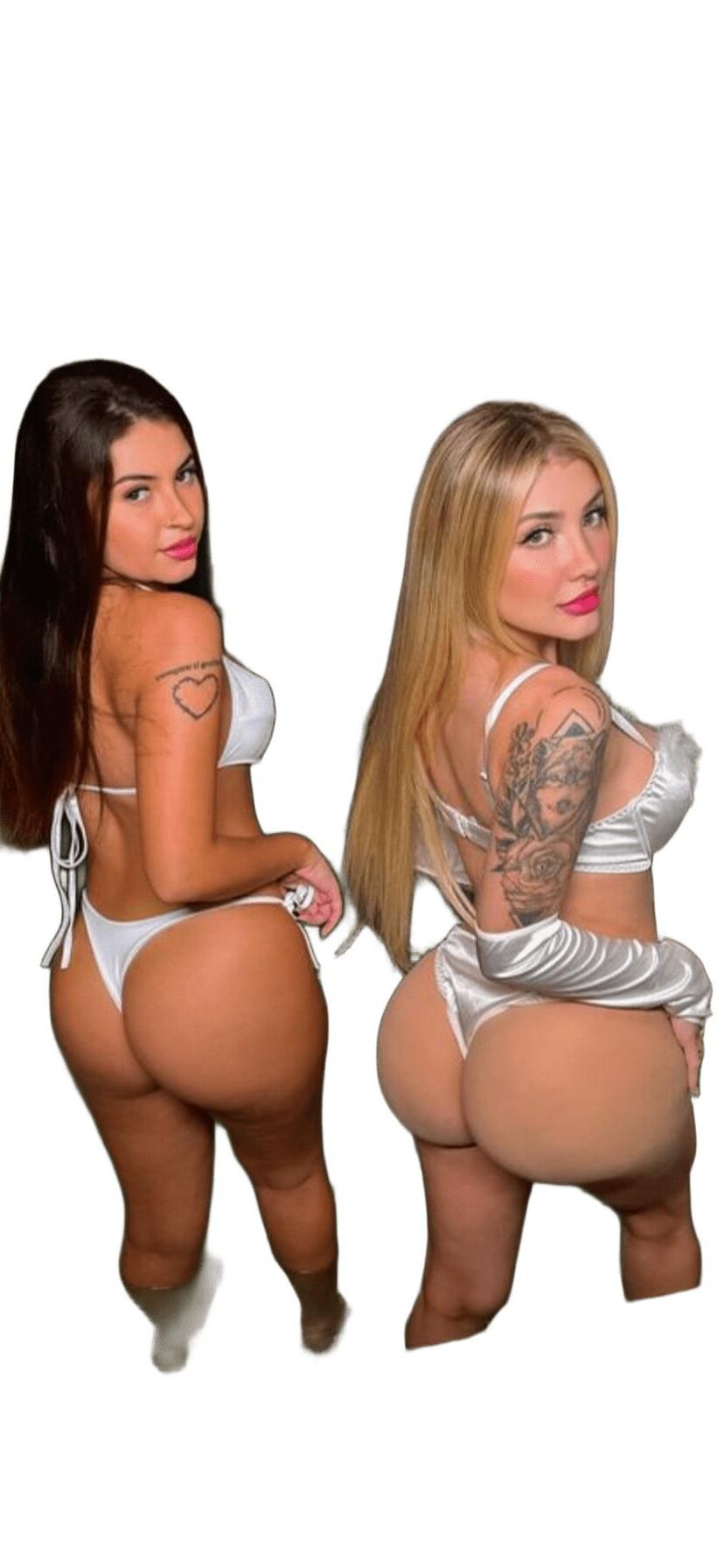 Latina Cute Big Butt Stickers 