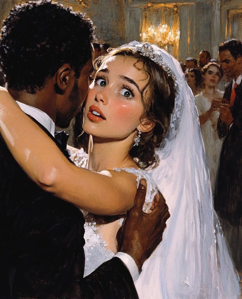 Sorry bro, looks like a Black man is taking your bride tonight