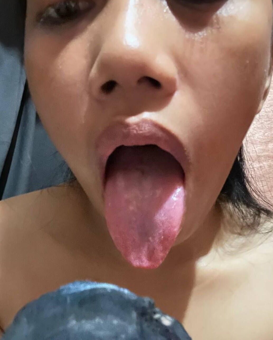 Asian Tongues Out