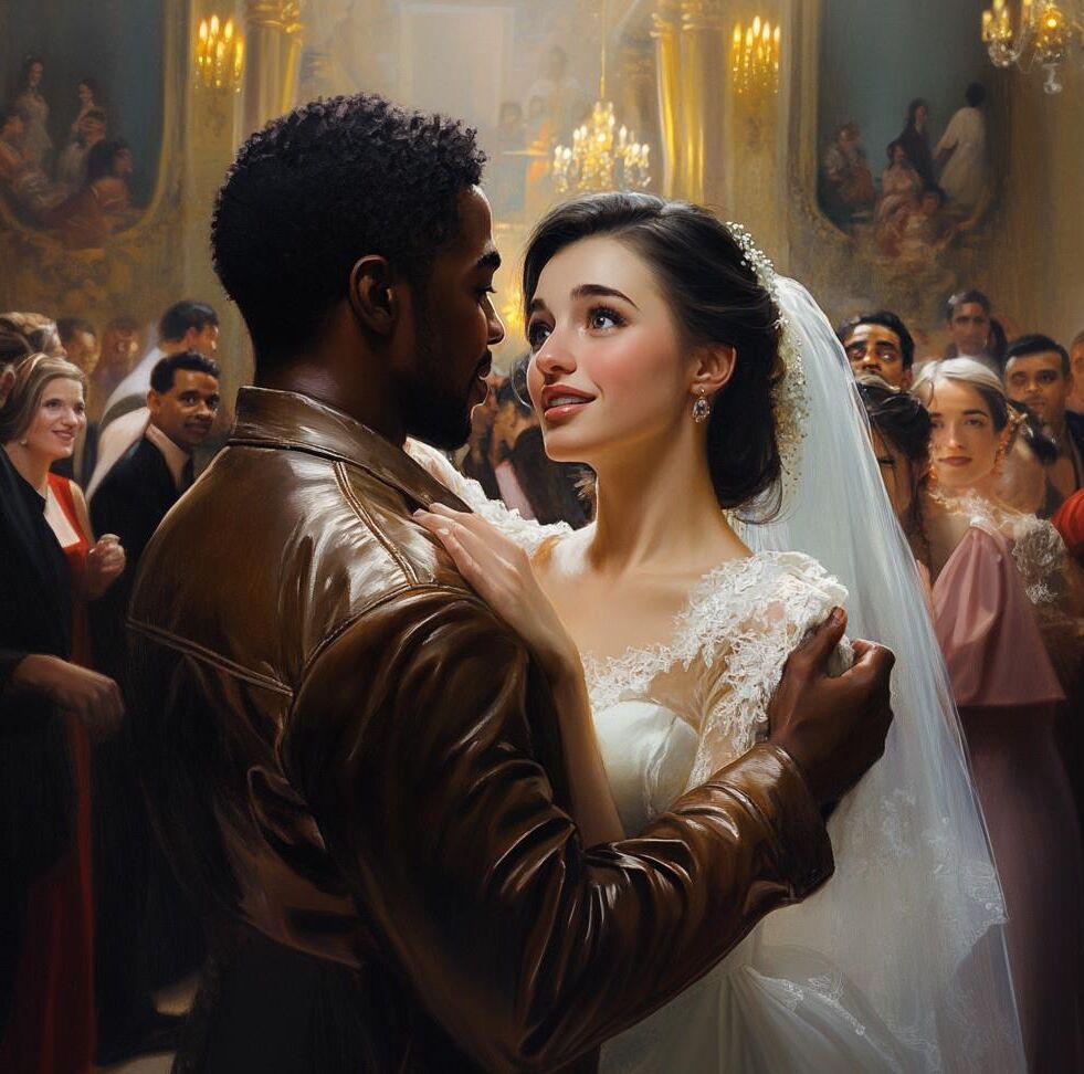 Sorry bro, looks like a Black man is taking your bride tonight