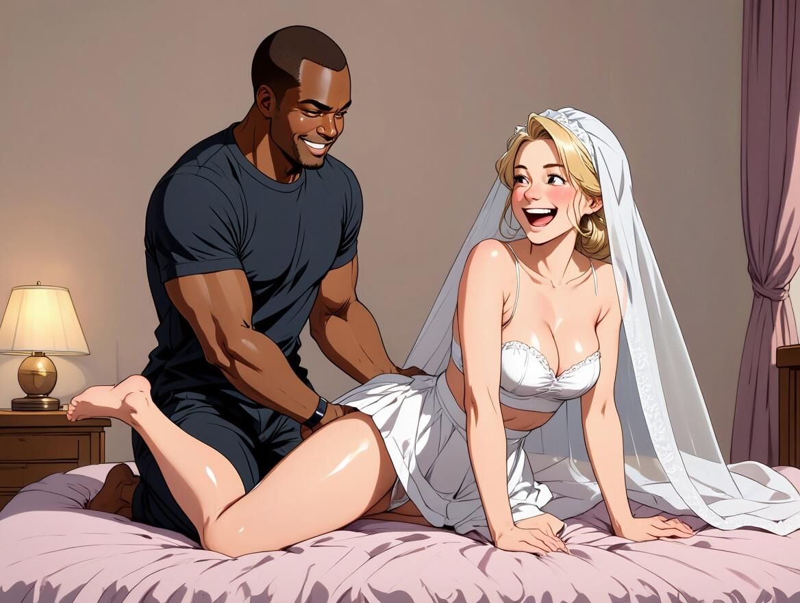 Sorry bro, looks like a Black man is taking your bride tonight