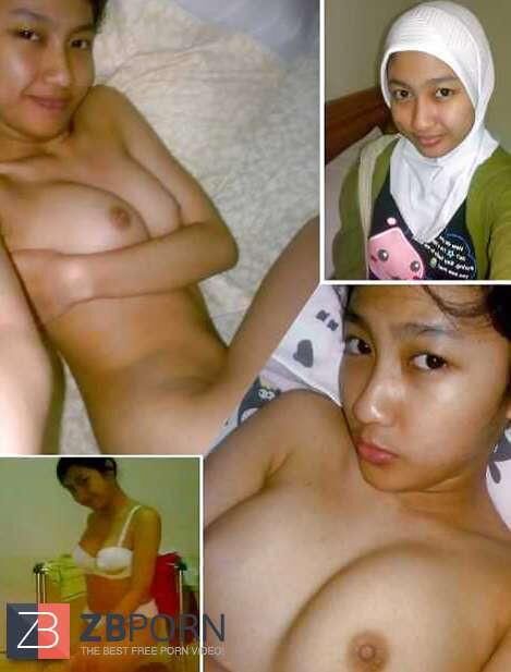Hijab asiático en topless and nudes (mezcla)
