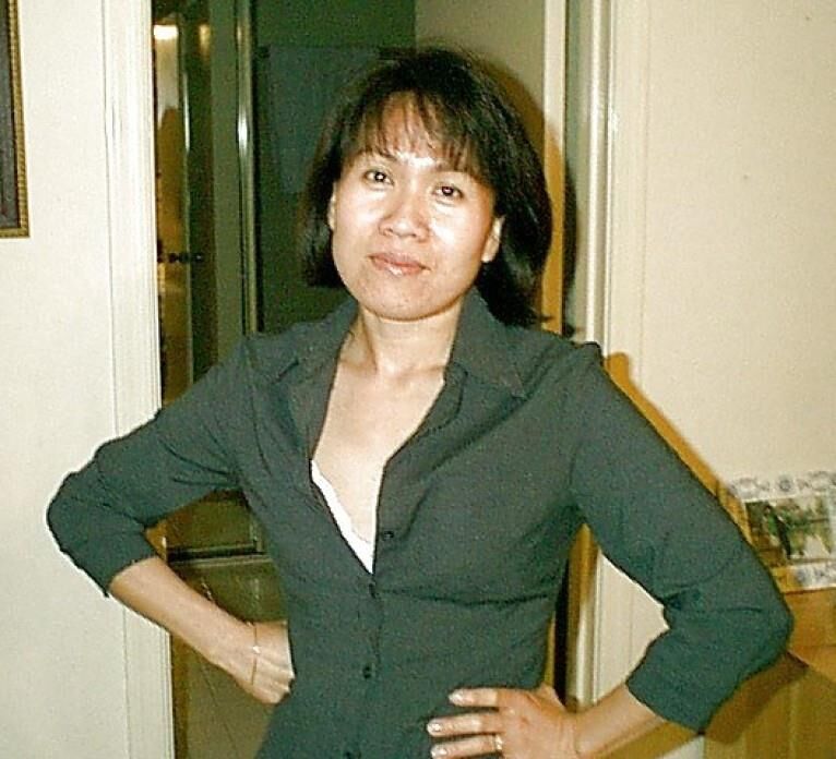 Nerdige asiatische Frau