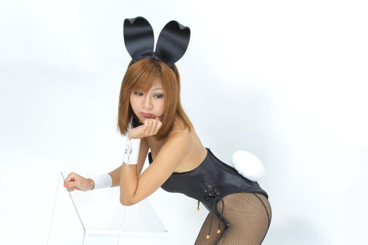 Formato de paisaje de Asia Bunny Girls