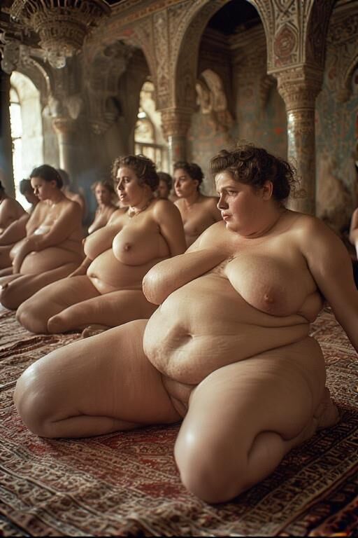 Visit the harem gym, part 